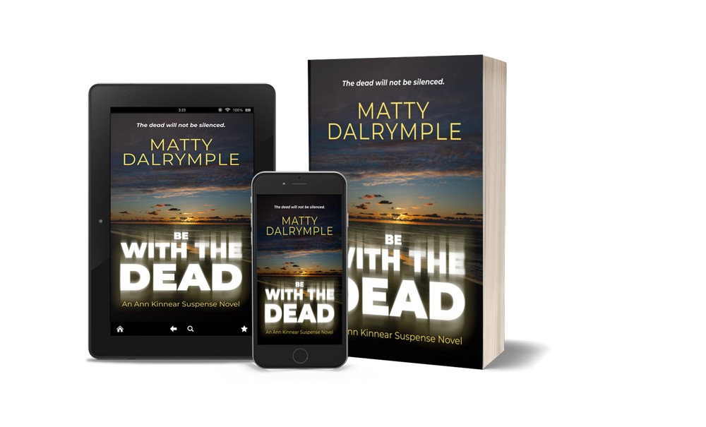 Be with the Dead shown in ebook, print, and audiobook formats