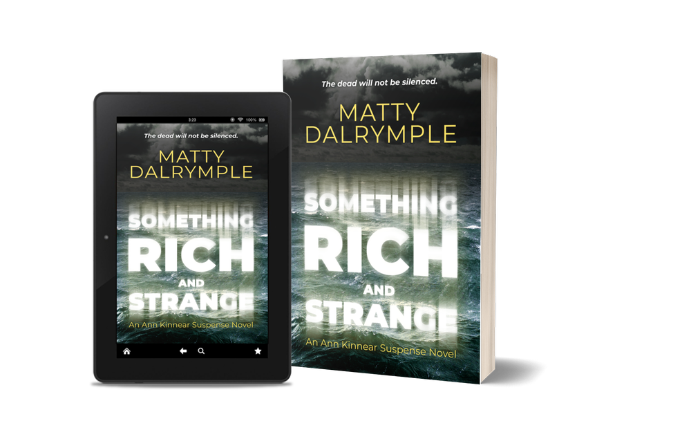 Something Rich and Strange shown in ebook and print formats